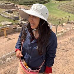 Our quiet but knowledgable guide, Amelia.