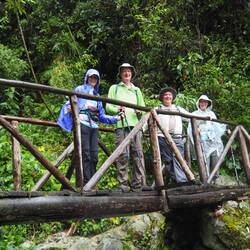 The waterfall bridge.