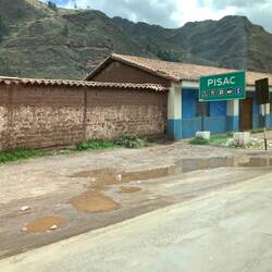 On the way to the Pisac Inca site.