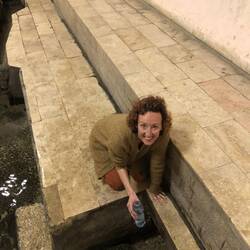 Drinking from Moses spring