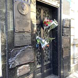 Tomb of Eva Duarte de Peron. (Evita)