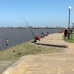 Fishing along the Tigre river