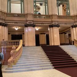 Lobby of Theatro Colon.