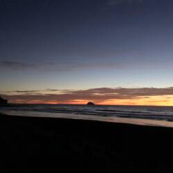 Sonnenuntergang am letzten Abend