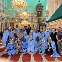In der Moschee der Erzväter