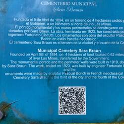 Sarah Braun Municiple Cemetery.