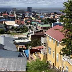 Looking back on Puntas Arenas.