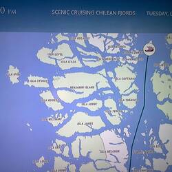 Showing where we are.