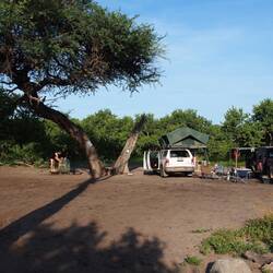 Savuti campsite