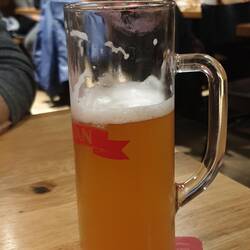 Lecker gebrautes Bier