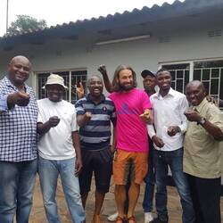 Vincent's democratic party. Got a shirt from them!