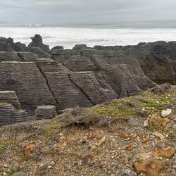 Layered Pancake Rocks