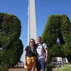 Standard -Touri-Foto mit Obelisk😉