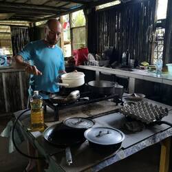 Breakfast preparation