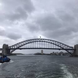 Sailout view of Harbour Bridge
