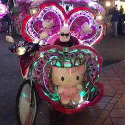 Blinklichter "Hello Kitty"