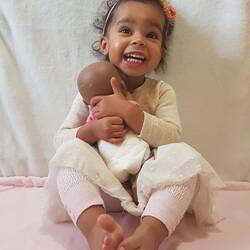 Pure cute excitement of Nayla