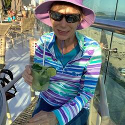 Lee enjoying a nice sour Leblondo