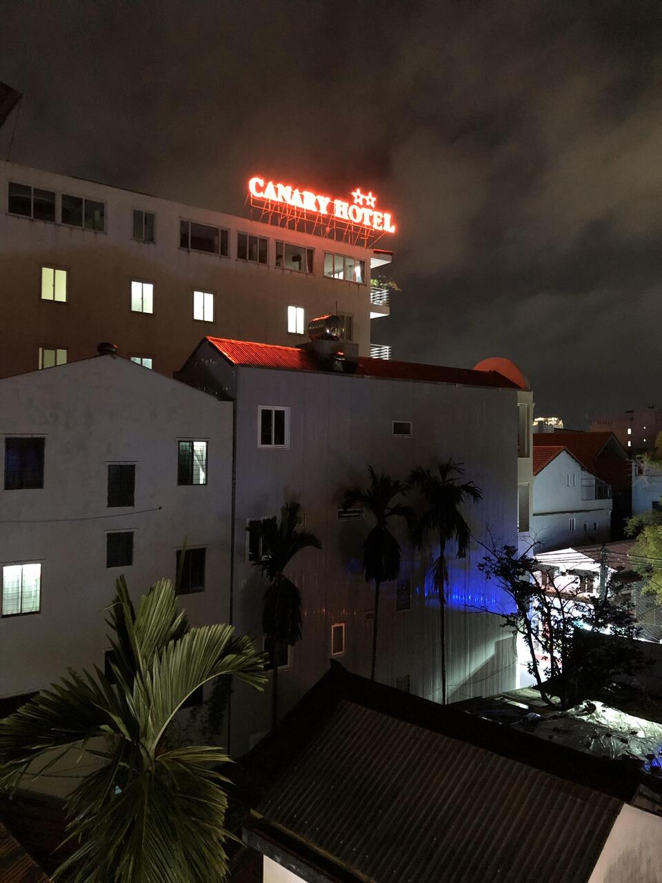 Aussicht aus dem Hotelzimmer