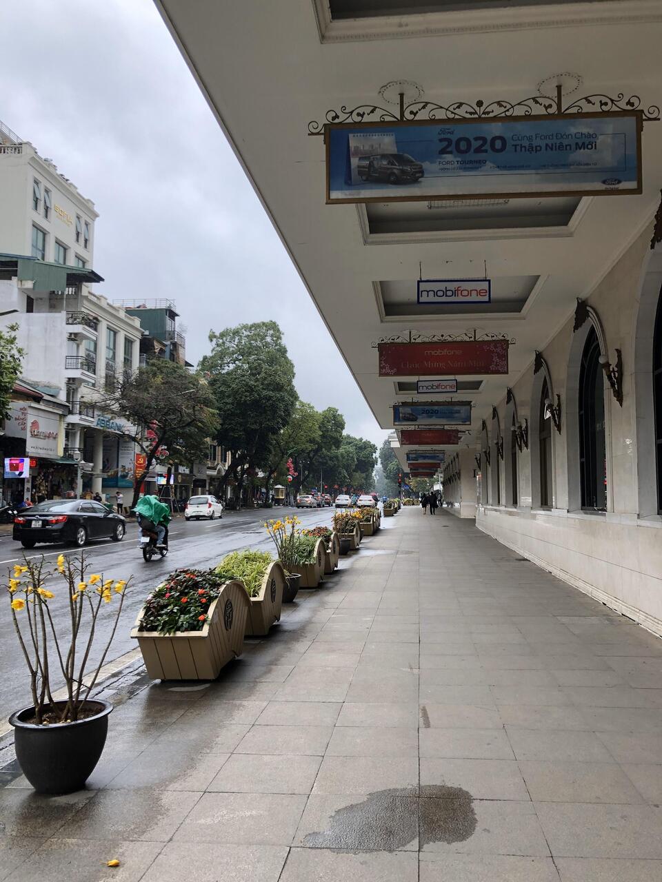 Genau richtig überdacht