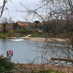 Blick von unserem Stellplatz