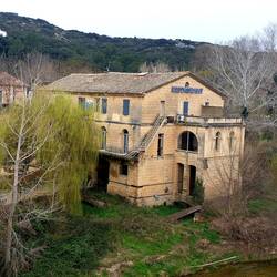 Restaurant neben dem Stellplatz