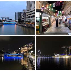 Stadtansichten bei Nacht