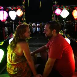 Romantische Abschlussbootsfahrt in Hoi An