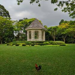 Pavillon im Botanischen Garten