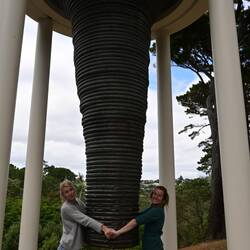 Hannah & Aine celebrating Feminism?