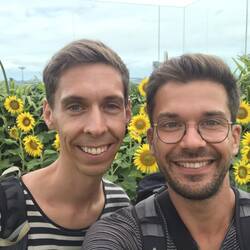 Selfie im Sonnenblumengarten 😊