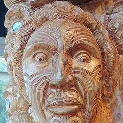 Maori carving