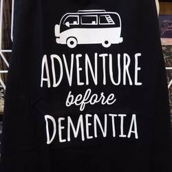 My sentiments exactly! Found this on an apron in a gift shop in Hobart.