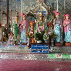 Before Buddhism they believed in spirits ascended from mortals