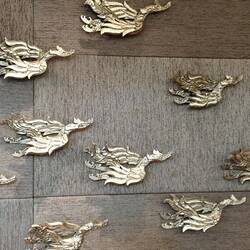 Wall behind reception
