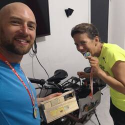Our medals, bags and bocadillos