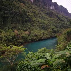 Allein der Weg lohnt sich zur Höhle zu fahren