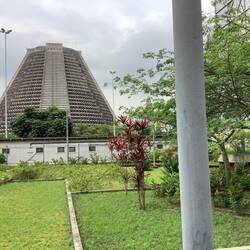 Looking back towards the Cathedral.