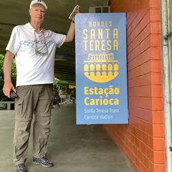 Santa Teresa Tram station.