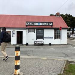 Advertised as a great Tavern but no time to enjoy.