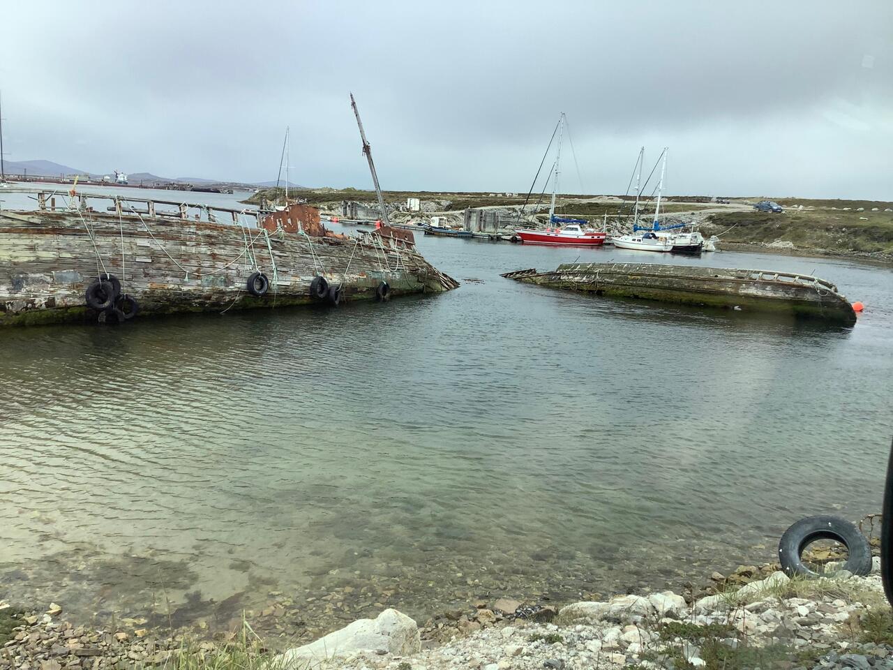 The fate of the ship Lady Elizabeth.