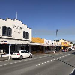 Kleines Städtchen auf der Durchreise