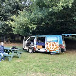 Auf dem Campingplatz