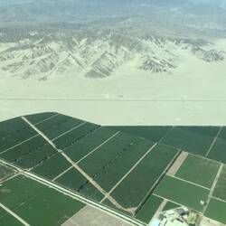 Agriculture in the middle of the desert.