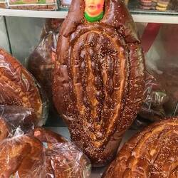 Bread made to look like mummies