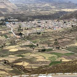 Coming down into Chivay.