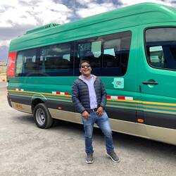 Freddy, our driver.