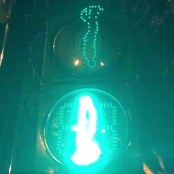 Ampel in der Nacht...