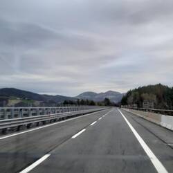 Autobahn in Italien