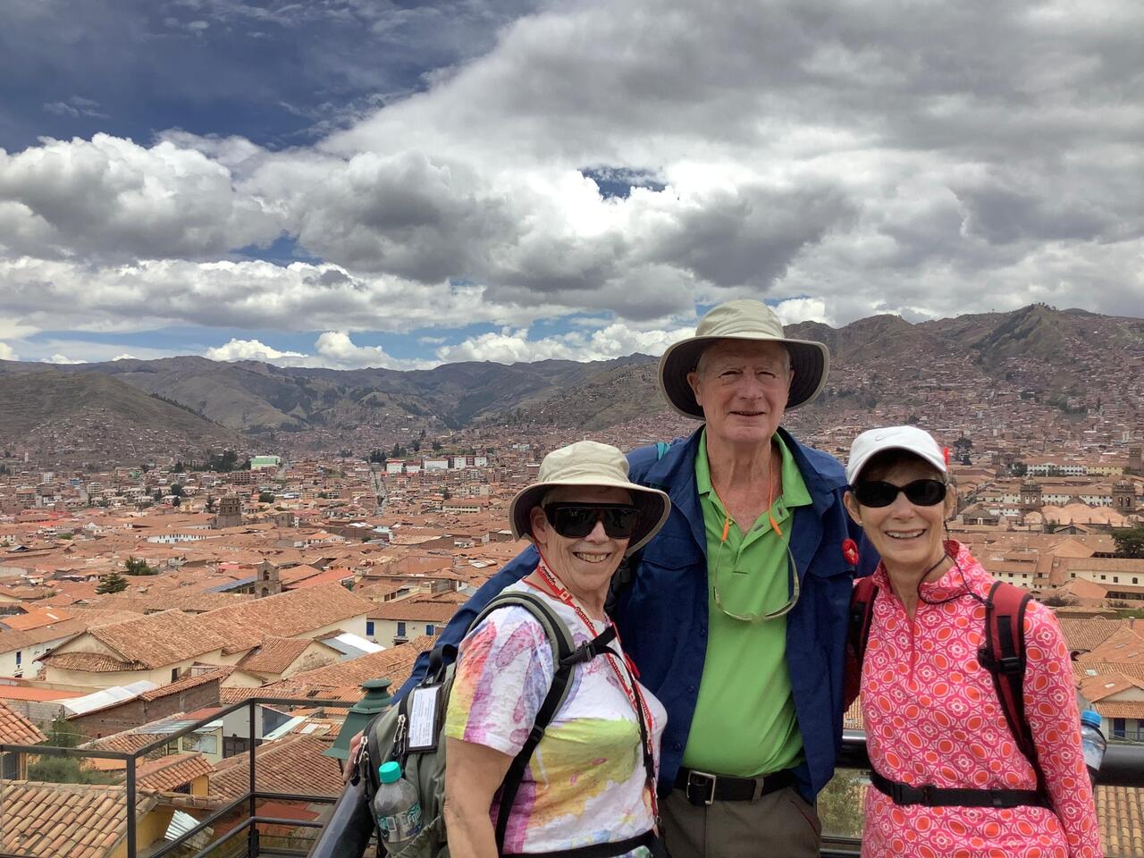 Red tiled roofs of Cusco.